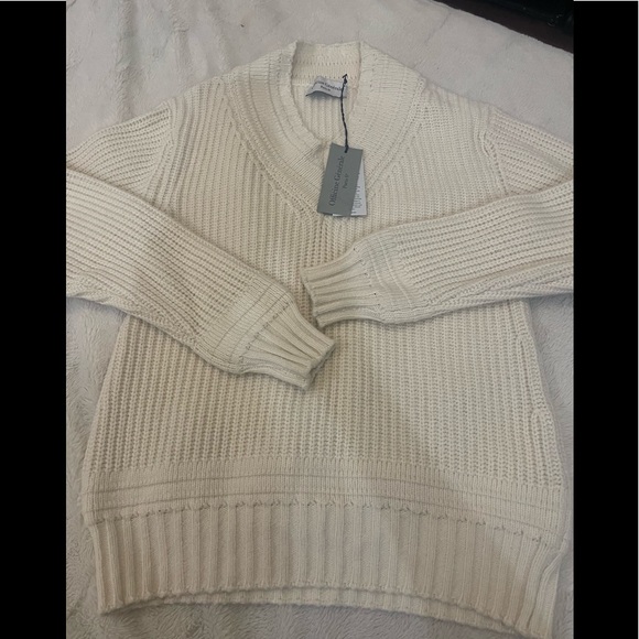 OFFICINE GENERALE MENS Off-White Gino Sweater SZ L - Picture 5 of 8